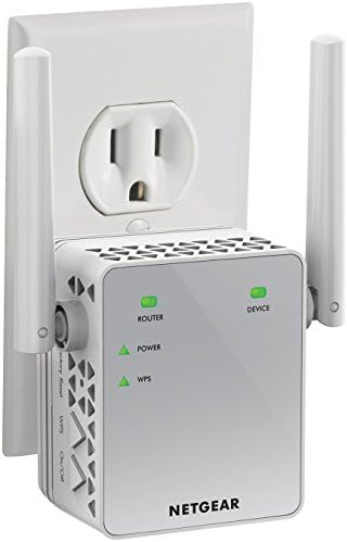 NETGEAR Wi-Fi Range Extender EX3700 – Coverage Up to 1000 Sq Ft and 15 Devices with AC750 Dual Band Wireless Signal Booster & Repeater (Up to 750Mbps Speed), and Compact Wall Plug Design NETGEAR Wi-Fi Range Extender EX3700 – Coverage Up to 1000 Sq Ft and 15 Devices with AC750 Dual Band Wireless Signal Booster & Repeater (Up to 750Mbps Speed), and Compact Wall Plug Design
