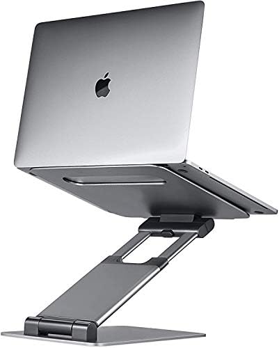 Ergonomic Laptop stand for desk, Adjustable height up to 20″, Laptop riser computer stand for laptop, Portable laptop stands, Fits MacBook, Laptops 10 15 17 inches, Laptop holder and Laptop desk stand Ergonomic Laptop stand for desk, Adjustable height up to 20″, Laptop riser computer stand for laptop, Portable laptop stands, Fits MacBook, Laptops 10 15 17 inches, Laptop holder and Laptop desk stand