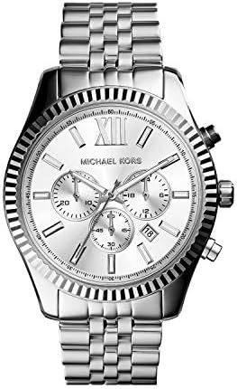 Michael Kors Lexington Chronograph Stainless Steel Watch Michael Kors Lexington Chronograph Stainless Steel Watch