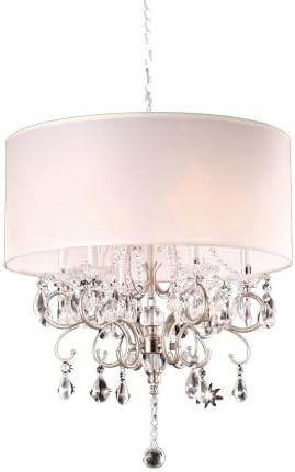OK-5109h 21-Inch Crystal Silver Chandelier OK-5109h 21-Inch Crystal Silver Chandelier