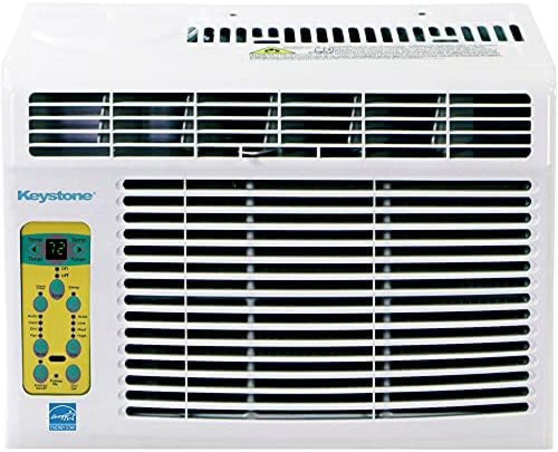 Keystone, KSTAW06BE 6,000 BTU Window-Mounted Air Conditioner with Follow Me LCD Remote Control, 13.400, White Keystone, KSTAW06BE 6,000 BTU Window-Mounted Air Conditioner with Follow Me LCD Remote Control, 13.400, White