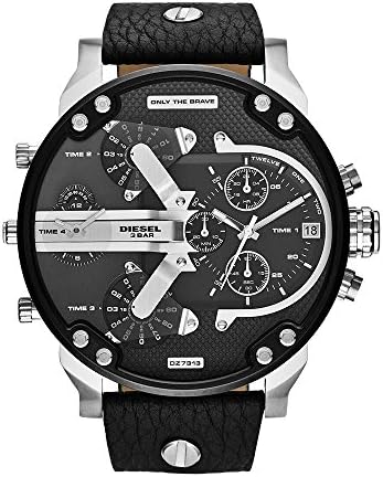 Diesel Men’s Mr. Daddy 2.0 Stainless Steel Chronograph Quartz Watch Diesel Men’s Mr. Daddy 2.0 Stainless Steel Chronograph Quartz Watch