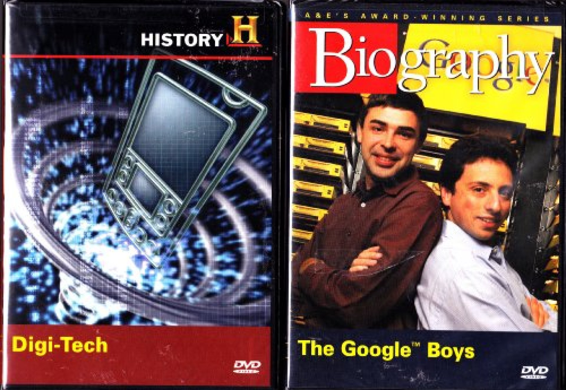 The Google Boys Biography , Digi-Tech The History Of Digital Technology Including The First Computer : 2 Pack Collection The Google Boys Biography , Digi-Tech The History Of Digital Technology Including The First Computer : 2 Pack Collection