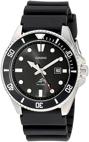 Casio Men’s MDV106-1AV 200M Duro Analog Watch, Black Casio Men’s MDV106-1AV 200M Duro Analog Watch, Black