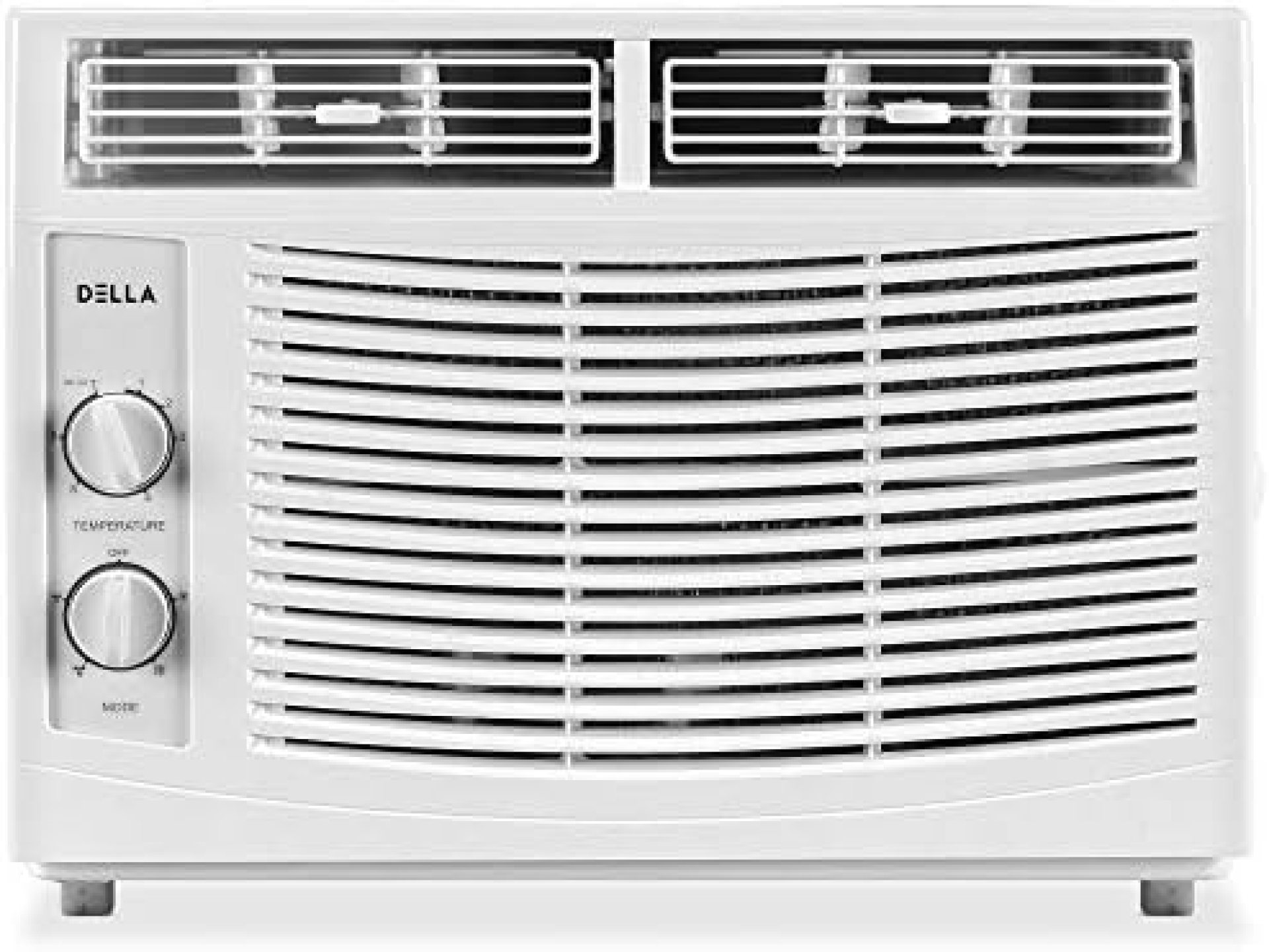 Della 5000 BTU Window Air Conditioner 540W, 110V/60Hz, 11 (EER) Rated Efficient Cooling Rooms up to 150 Sq. Ft. With 30 Pint/24hrs Dehumification Della 5000 BTU Window Air Conditioner 540W, 110V/60Hz, 11 (EER) Rated Efficient Cooling Rooms up to 150 Sq. Ft. With 30 Pint/24hrs Dehumification