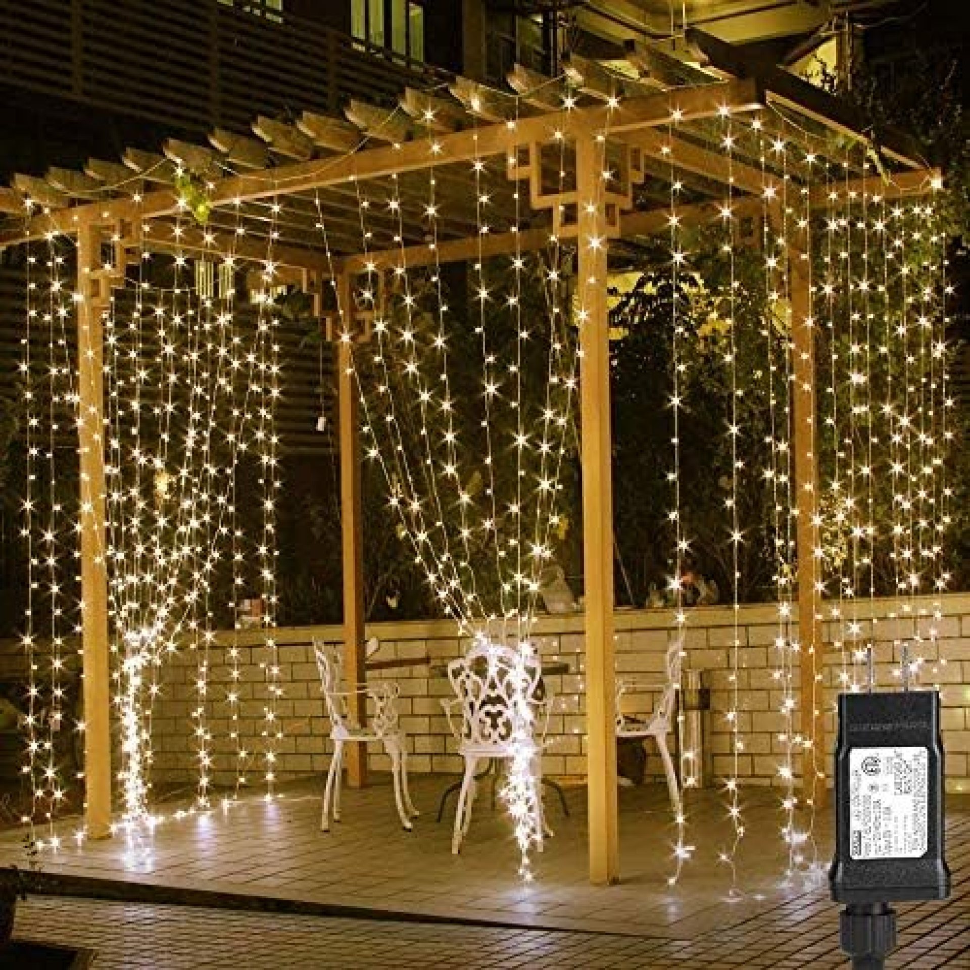 LE 594 LED Curtain Lights for Bedroom Wall Window Hanging Fairy String Lights for Wedding Backdrop Patio Birthday Party, Plug in Indoor Outdoor Decorative Dangling Vertical Twinkle Lights (20×10 ft) LE 594 LED Curtain Lights for Bedroom Wall Window Hanging Fairy String Lights for Wedding Backdrop Patio Birthday Party, Plug in Indoor Outdoor Decorative Dangling Vertical Twinkle Lights (20×10 ft)