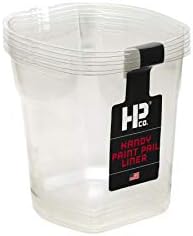 Bercom BER-2520-CT 2500-CT Handy Paint Pail, 1 Pack (6-Count), Clear Bercom BER-2520-CT 2500-CT Handy Paint Pail, 1 Pack (6-Count), Clear