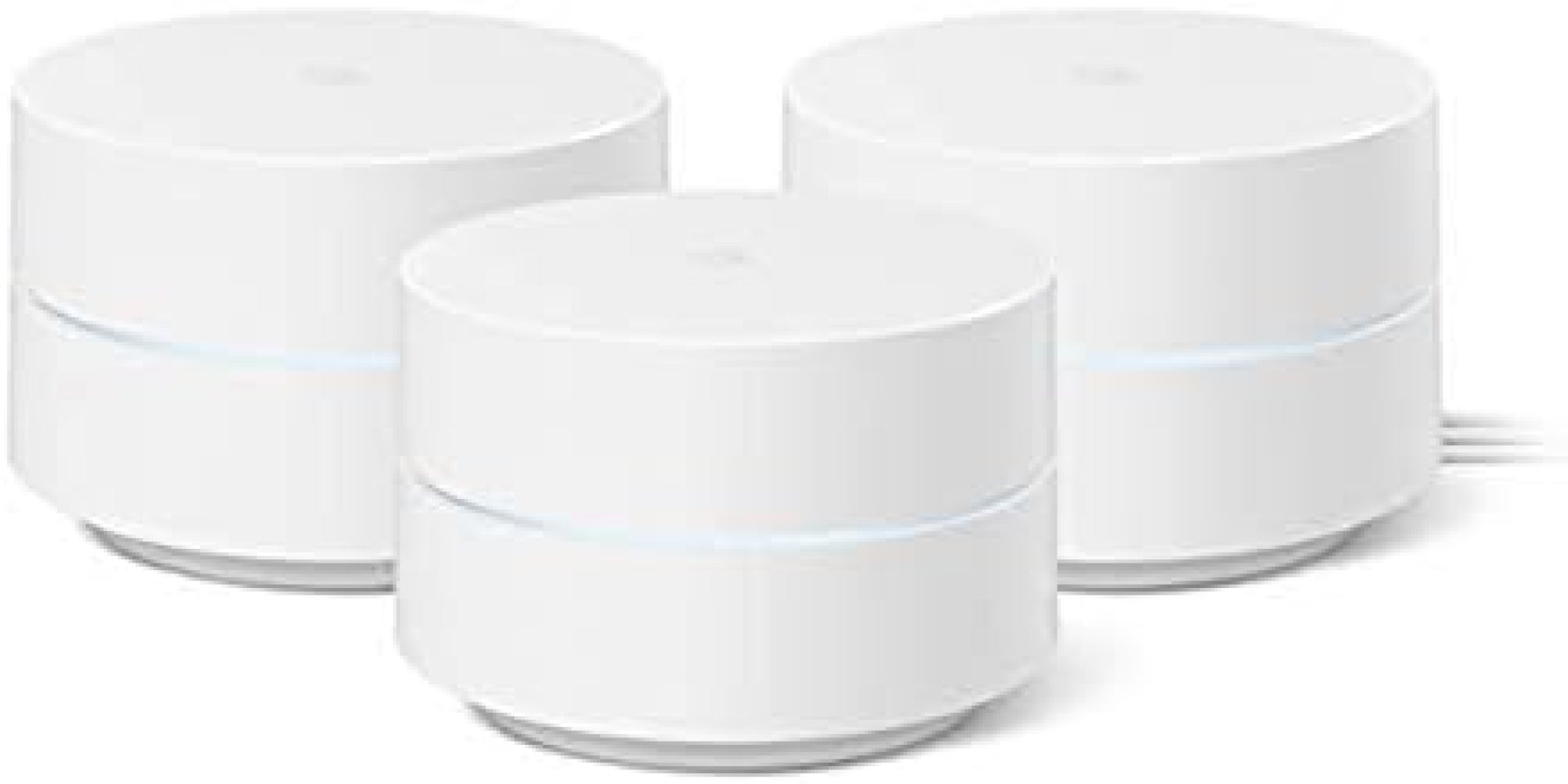 Google Wifi – AC1200 – Mesh WiFi System – Wifi Router – 4500 Sq Ft Coverage – 3 pack Google Wifi – AC1200 – Mesh WiFi System – Wifi Router – 4500 Sq Ft Coverage – 3 pack