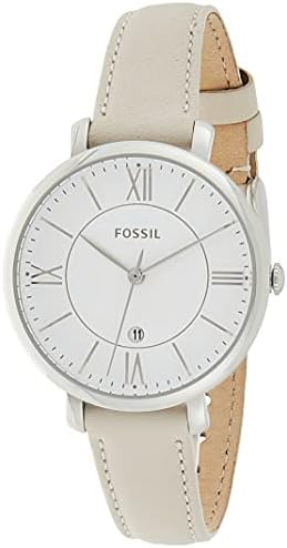 Fossil Women Jacqueline Stainless Steel and Leather Casual Quartz Watch Fossil Women Jacqueline Stainless Steel and Leather Casual Quartz Watch