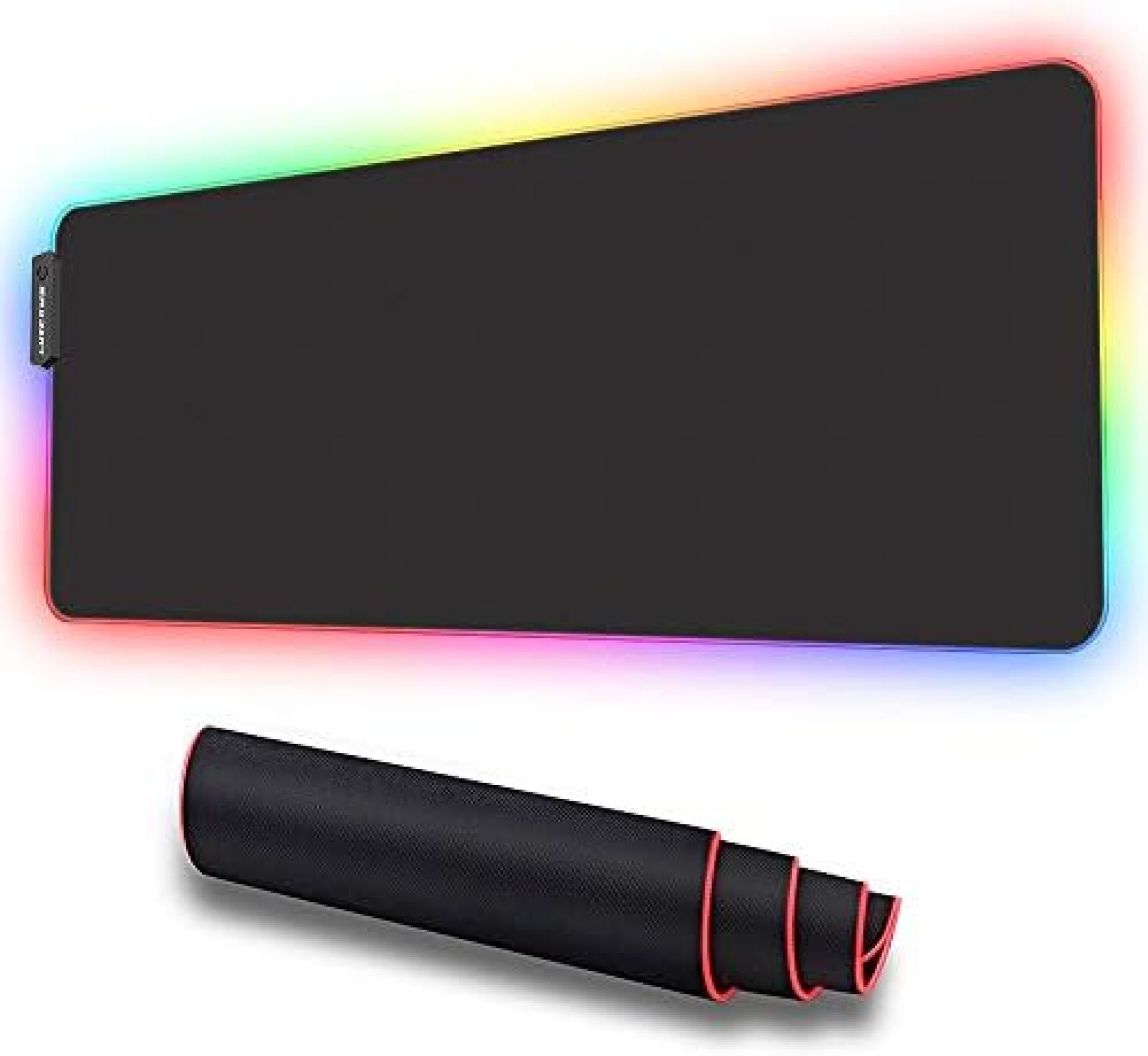 LUXCOMS RGB Soft Gaming Mouse Pad Large , Oversized Glowing Led Extended Mousepad ,Non-Slip Rubber Base Computer Keyboard Pad Mat,31.5X 11.8in LUXCOMS RGB Soft Gaming Mouse Pad Large , Oversized Glowing Led Extended Mousepad ,Non-Slip Rubber Base Computer Keyboard Pad Mat,31.5X 11.8in