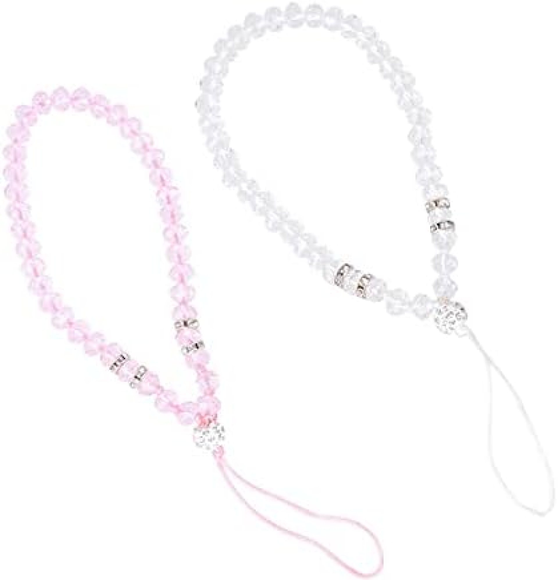 IFUNDOM Crystal Beads Phone Lanyard Short Hand Wrist Strap Hanging String for Camera Purse Keychain Call Phone Accessories for Women Men (A) IFUNDOM Crystal Beads Phone Lanyard Short Hand Wrist Strap Hanging String for Camera Purse Keychain Call Phone Accessories for Women Men (A)