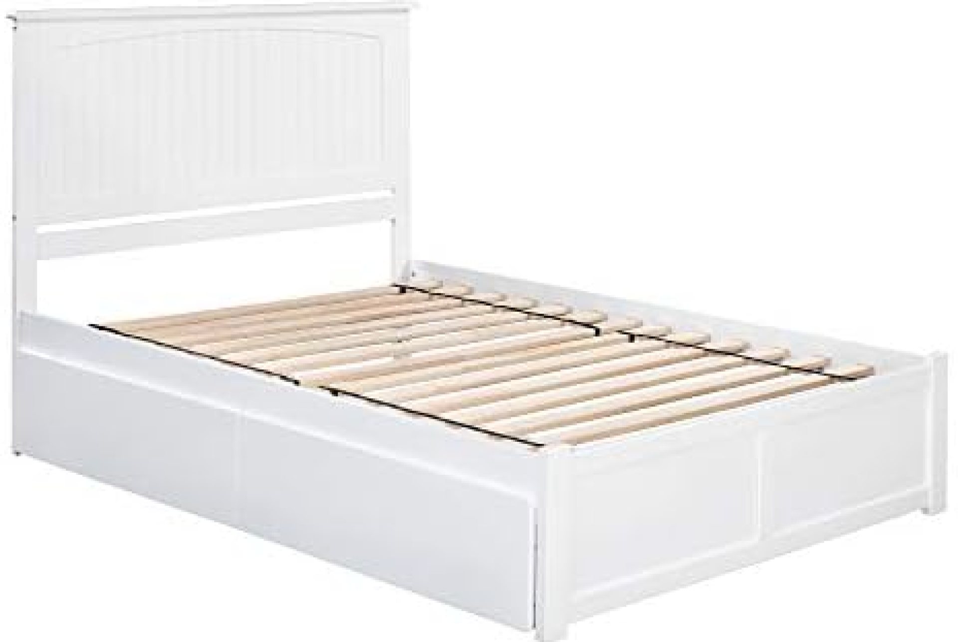 Atlantic Furniture Nantucket Platform 2 Urban Bed Drawers, King, White Atlantic Furniture Nantucket Platform 2 Urban Bed Drawers, King, White