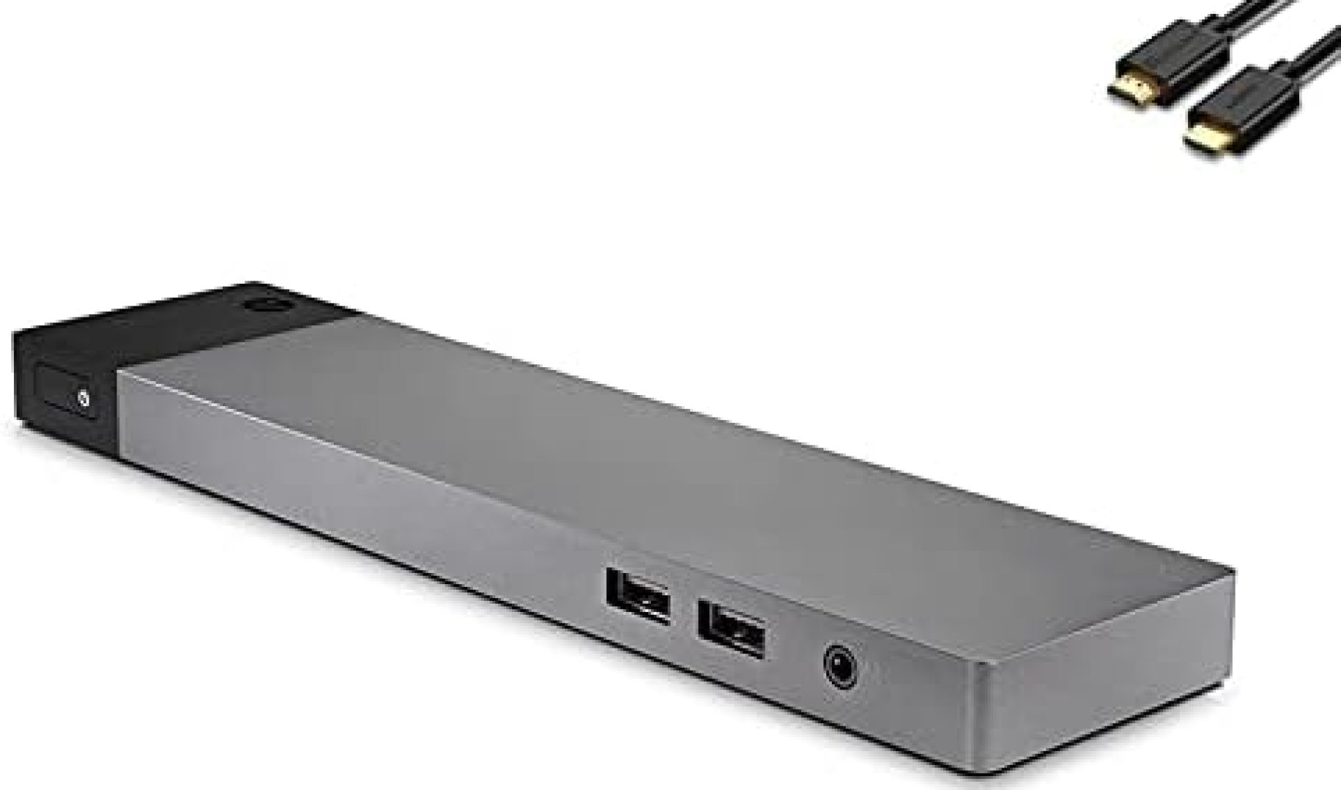 Newest HP Elitebook Zbook TB3 Thunderbolt Dock 90W – Docking Station Port Replicator (1 Thunderbolt 3, 3 USB 3.1 Ports, 2 USB Type-C, 2 DisplayPort, 1 VGA) for USB-C Laptops + IST HDMI Cable Newest HP Elitebook Zbook TB3 Thunderbolt Dock 90W – Docking Station Port Replicator (1 Thunderbolt 3, 3 USB 3.1 Ports, 2 USB Type-C, 2 DisplayPort, 1 VGA) for USB-C Laptops + IST HDMI Cable