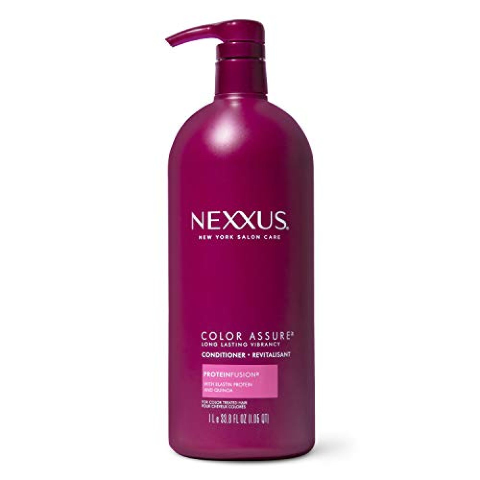Nexxus Hair Color Assure Conditioner For Color Treated Hair with ProteinFusion, Color Hair Conditioner 33.8 oz Nexxus Hair Color Assure Conditioner For Color Treated Hair with ProteinFusion, Color Hair Conditioner 33.8 oz