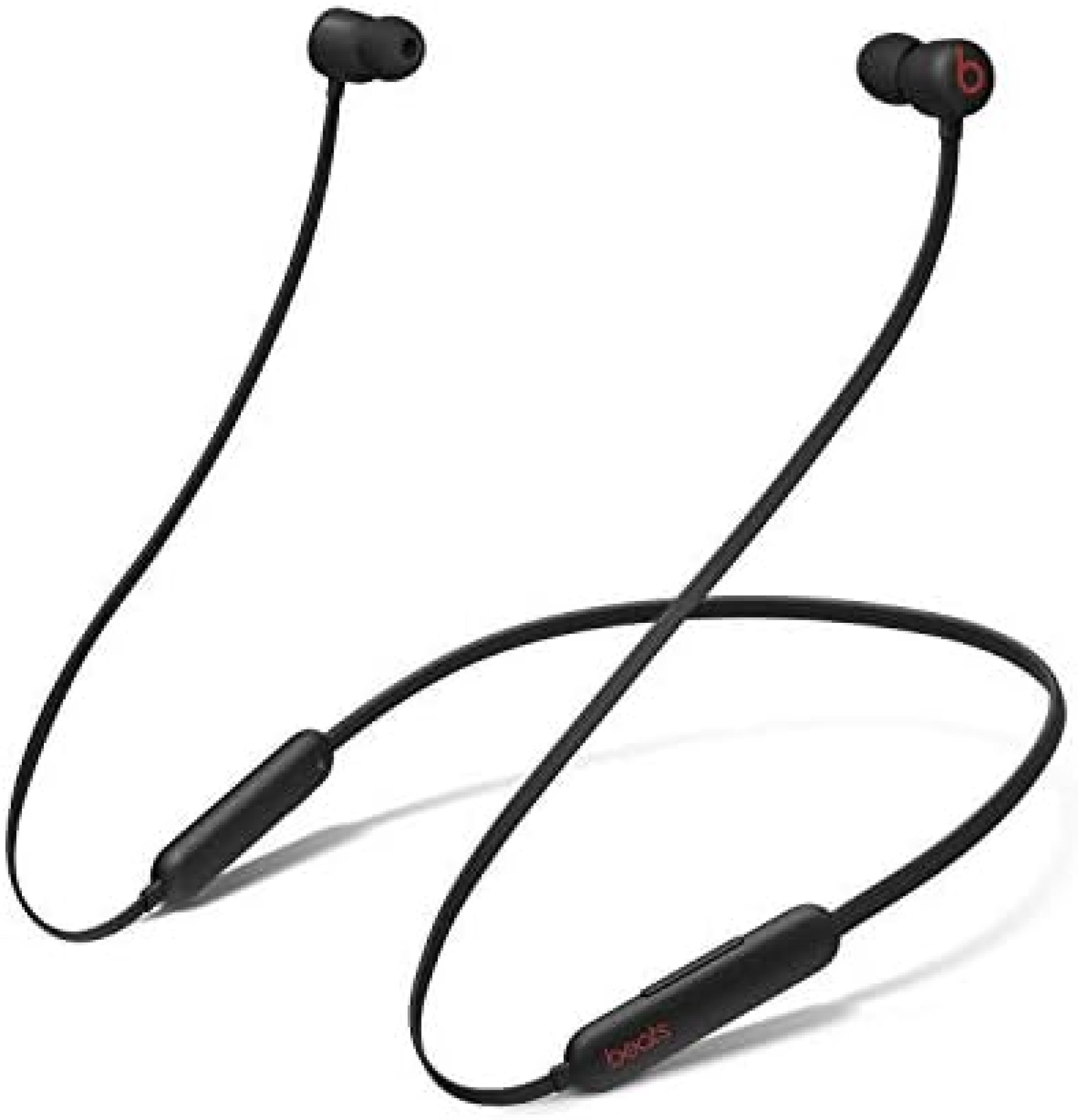 Beats Flex Wireless Earbuds – Apple W1 Headphone Chip, Magnetic Earphones, Class 1 Bluetooth, 12 Hours of Listening Time, Built-in Microphone – Black Beats Flex Wireless Earbuds – Apple W1 Headphone Chip, Magnetic Earphones, Class 1 Bluetooth, 12 Hours of Listening Time, Built-in Microphone – Black