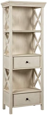 Signature Design by Ashley Bolanburg Cottage Chic Display Cabinet or Bookcase, Antique White Signature Design by Ashley Bolanburg Cottage Chic Display Cabinet or Bookcase, Antique White