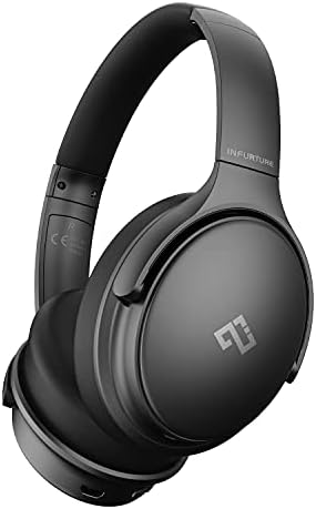INFURTURE Active Noise Cancelling Headphones with Microphone, Wireless Over Ear Bluetooth Headphones, 3D Deep Bass, Memory Foam Ear Cups,40H Playtime for Kids, TV, Travel, Online Class, Home Office INFURTURE Active Noise Cancelling Headphones with Microphone, Wireless Over Ear Bluetooth Headphones, 3D Deep Bass, Memory Foam Ear Cups,40H Playtime for Kids, TV, Travel, Online Class, Home Office