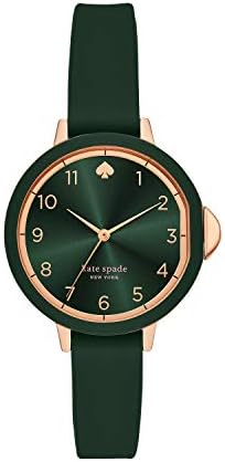 Kate Spade New York Women’s Park Row Stainless Steel and Silicone Quartz Watch Kate Spade New York Women’s Park Row Stainless Steel and Silicone Quartz Watch
