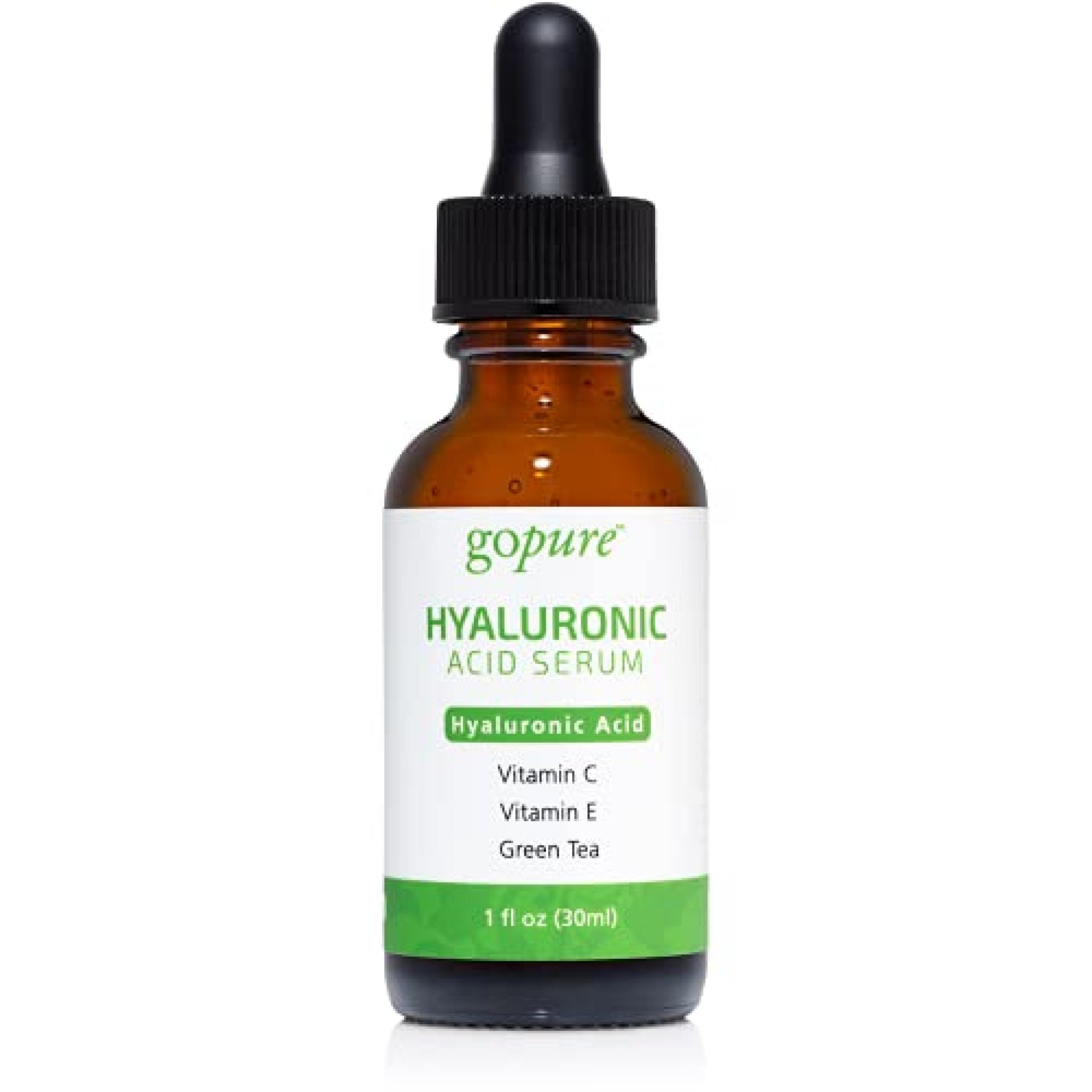 goPure Hyaluronic Acid Serum for Face – Anti Aging Serum and Hyperpigmentation Treatment Dark Spot Remover for Face – Anti Wrinkle Serum Vitamin C and Hyaluronic Acid; Hydrates and Brightens Skin -1oz goPure Hyaluronic Acid Serum for Face – Anti Aging Serum and Hyperpigmentation Treatment Dark Spot Remover for Face – Anti Wrinkle Serum Vitamin C and Hyaluronic Acid; Hydrates and Brightens Skin -1oz
