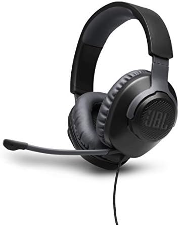 JBL Quantum 100 – Wired Over-Ear Gaming Headphones – Black JBL Quantum 100 – Wired Over-Ear Gaming Headphones – Black
