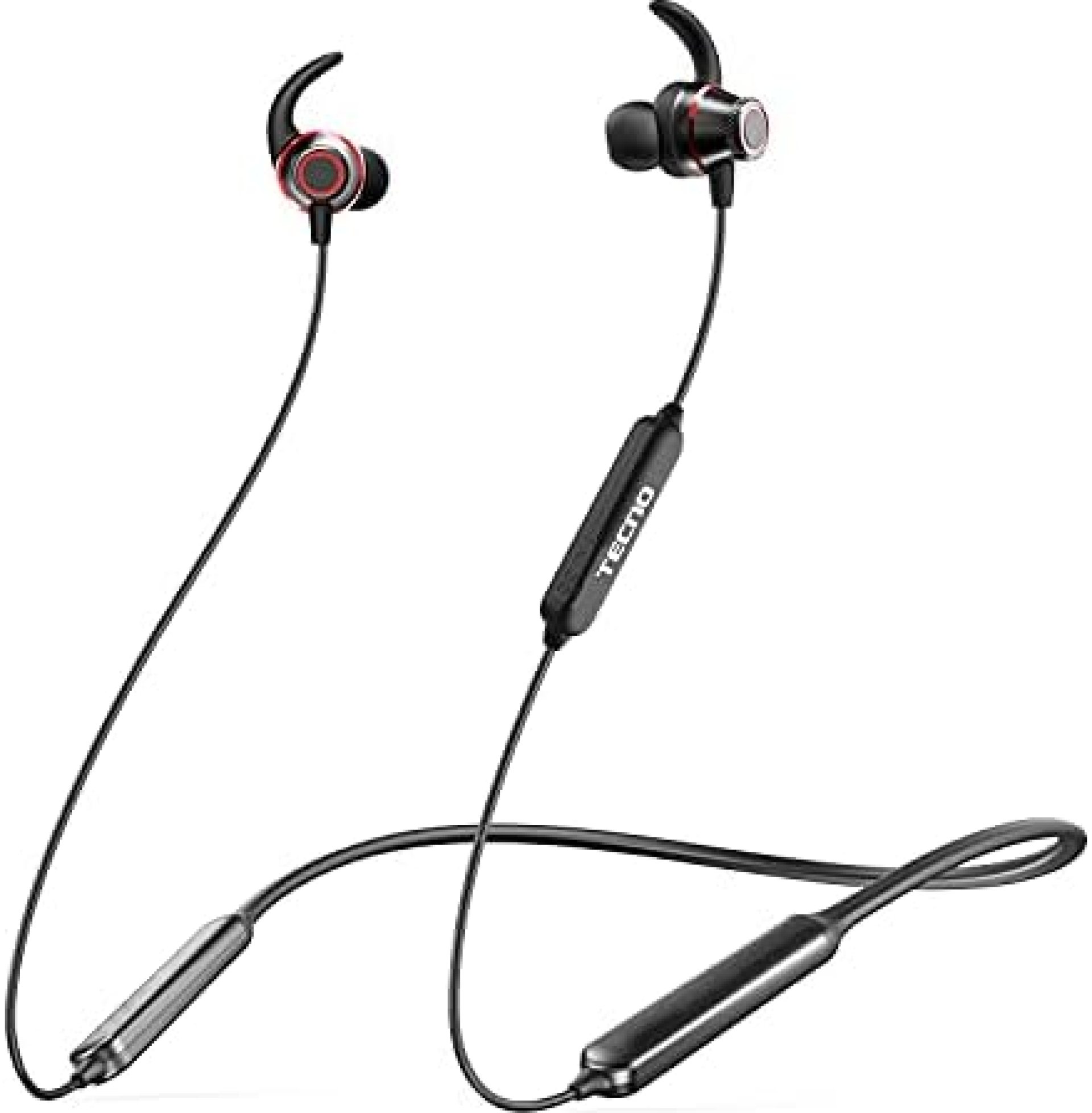 TECNO Wireless Bluetooth Headphones with Microphone, 38H Playtime Neckband Bluetooth Headphones, Running Wireless Earbuds Bluetooth for Sports, Earbuds Bluetooth 5.0 with Magnetic, B1 TECNO Wireless Bluetooth Headphones with Microphone, 38H Playtime Neckband Bluetooth Headphones, Running Wireless Earbuds Bluetooth for Sports, Earbuds Bluetooth 5.0 with Magnetic, B1