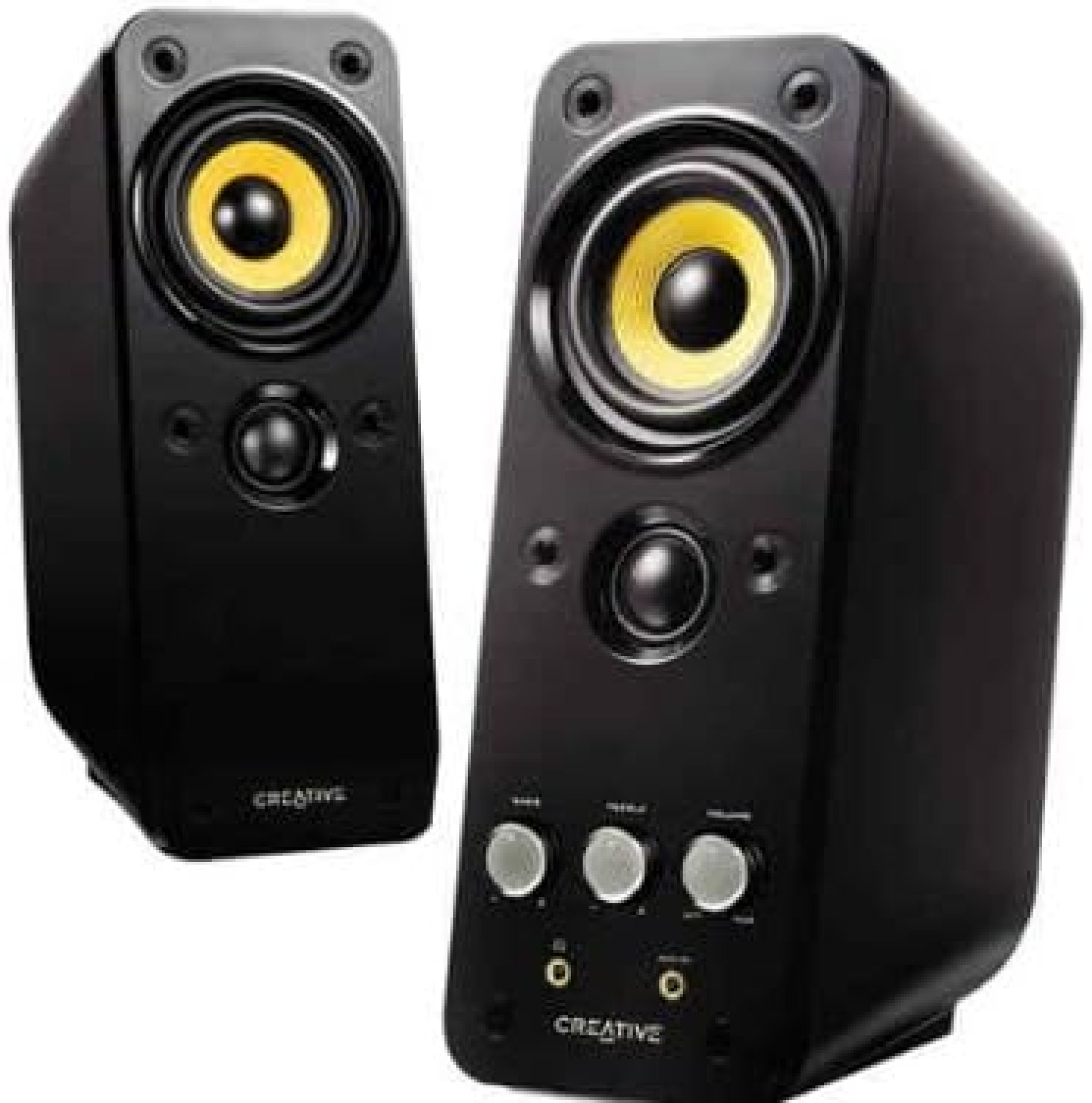 Creative Labs 51MF1610AA002 GigaWorks T20 Series II 2.0 Multimedia Speaker System with BasXPort Technology Creative Labs 51MF1610AA002 GigaWorks T20 Series II 2.0 Multimedia Speaker System with BasXPort Technology