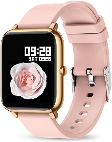 Smart Watch, KALINCO Fitness Tracker with Heart Rate Monitor, Blood Pressure, Blood Oxygen Tracking, 1.4 Inch Touch Screen Smartwatch Fitness Watch for Women Men Compatible with Android iOS Smart Watch, KALINCO Fitness Tracker with Heart Rate Monitor, Blood Pressure, Blood Oxygen Tracking, 1.4 Inch Touch Screen Smartwatch Fitness Watch for Women Men Compatible with Android iOS
