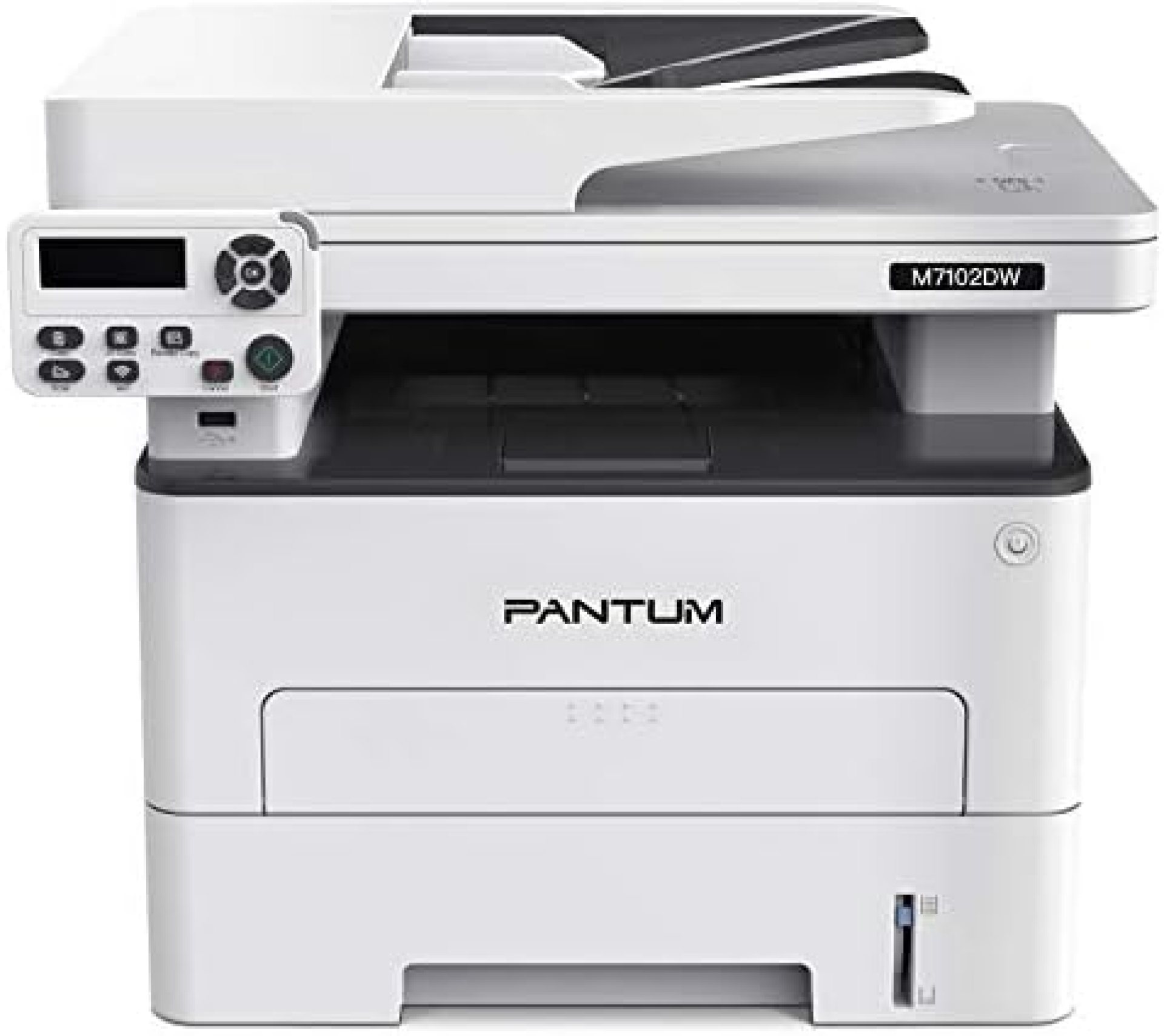 Pantum M7102DW Laser Printer Scanner Copier 3 in 1, Wireless Connectivity and Auto Two-Sided Printing with 1 Year Warranty, 35 Pages Per Minute (V6W81B) Pantum M7102DW Laser Printer Scanner Copier 3 in 1, Wireless Connectivity and Auto Two-Sided Printing with 1 Year Warranty, 35 Pages Per Minute (V6W81B)