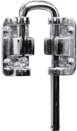 Defender Security U 9846 Prime-Line Loop Sliding Door Lock, Steel, Nickel Plated, 1-1/8″ Defender Security U 9846 Prime-Line Loop Sliding Door Lock, Steel, Nickel Plated, 1-1/8″