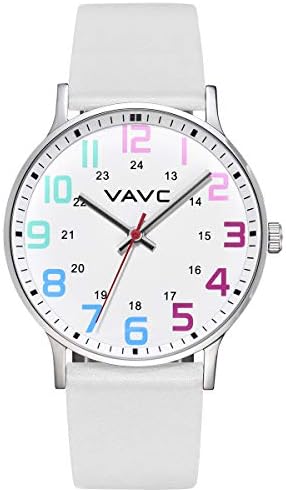 VAVC Nurse Watch for Medical Students,Doctors,Women with Second Hand and 24 Hour. Easy to Read Watch VAVC Nurse Watch for Medical Students,Doctors,Women with Second Hand and 24 Hour. Easy to Read Watch