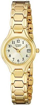 Citizen Quartz Womens Watch, Stainless Steel, Classic, Gold-Tone (Model: EU2252-56P) Citizen Quartz Womens Watch, Stainless Steel, Classic, Gold-Tone (Model: EU2252-56P)