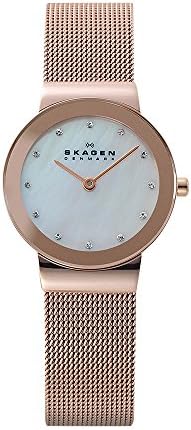 Skagen Women’s Freja Stainless Steel Mesh Dress Quartz Watch Skagen Women’s Freja Stainless Steel Mesh Dress Quartz Watch