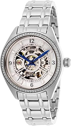 Invicta Objet D Art Automatic Crystal White Dial Ladies Watch 26355 Invicta Objet D Art Automatic Crystal White Dial Ladies Watch 26355