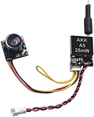 AKK A5 5.8Ghz 25mW FPV Transmitter 600TVL CMOS Micro Camera Support OSD Switchable Raceband for Quadcopter Drone Like Tiny Whoop Blade Inductrix AKK A5 5.8Ghz 25mW FPV Transmitter 600TVL CMOS Micro Camera Support OSD Switchable Raceband for Quadcopter Drone Like Tiny Whoop Blade Inductrix