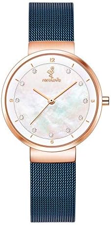 rorolove 11 Diamond Watch for Women, Luxury Ladies Dress Wristwatch, Japanese Quartz Movement Stainless Steel Watch with Sapphire Glass & 3ATM Waterproof rorolove 11 Diamond Watch for Women, Luxury Ladies Dress Wristwatch, Japanese Quartz Movement Stainless Steel Watch with Sapphire Glass & 3ATM Waterproof