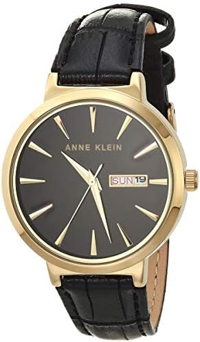 Anne Klein Women’s Day/Date Function Croco-Grain Strap Watch, AK/3824 Anne Klein Women’s Day/Date Function Croco-Grain Strap Watch, AK/3824