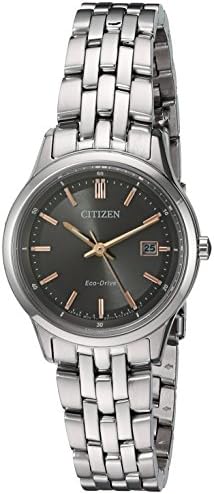 Citizen Eco-Drive Corso Quartz Womens Watch, Stainless Steel, Classic, Silver-Tone (Model: EW2400-58H) Citizen Eco-Drive Corso Quartz Womens Watch, Stainless Steel, Classic, Silver-Tone (Model: EW2400-58H)