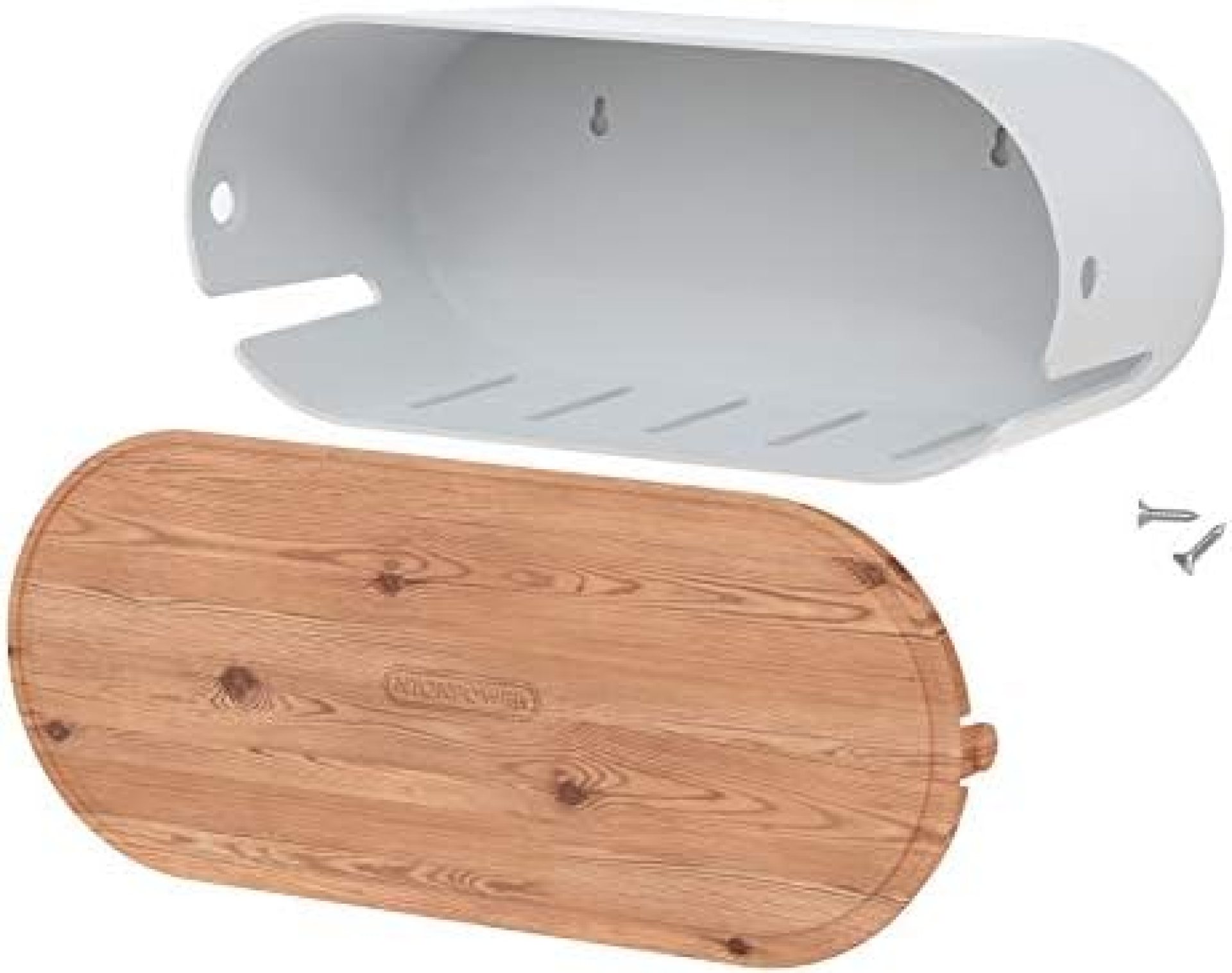 NTONPOWER Cable Management Box with Lock Lid, ABS Material Wooden Print, 14.1x 5.39x 5.9 inches Cable Box Organizer for Power Strip Cords Surge Protector TV Computer Home Office NTONPOWER Cable Management Box with Lock Lid, ABS Material Wooden Print, 14.1x 5.39x 5.9 inches Cable Box Organizer for Power Strip Cords Surge Protector TV Computer Home Office