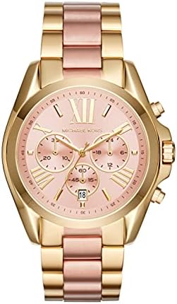 Michael Kors Women’s Bradshaw Stainless Steel 43MM Chronograph Watch Michael Kors Women’s Bradshaw Stainless Steel 43MM Chronograph Watch
