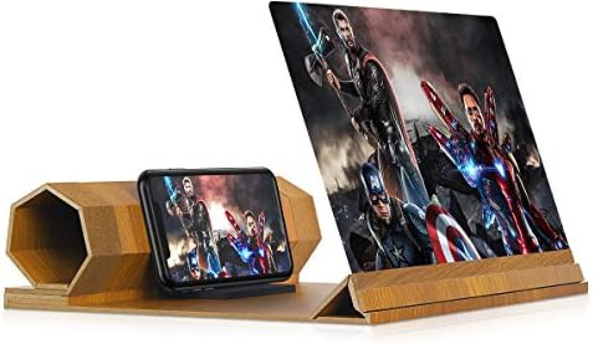 12’’ Screen Magnifier for Smartphone – Mobile Phone 3D Magnifier Projector Screen for Movies, Videos, and Gaming – Foldable Phone Stand with Screen Amplifier – Compatible with All Smartphones 12’’ Screen Magnifier for Smartphone – Mobile Phone 3D Magnifier Projector Screen for Movies, Videos, and Gaming – Foldable Phone Stand with Screen Amplifier – Compatible with All Smartphones
