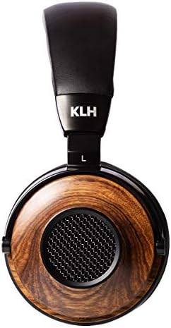KLH Ultimate One Open-Back Over Ear Headphones | Premium Studio Music | High-Fidelity Beryllium Driver | Deep Bass | Hi-Res Audiophile Premium Quality | Real Zebrawood Ear Cups KLH Ultimate One Open-Back Over Ear Headphones | Premium Studio Music | High-Fidelity Beryllium Driver | Deep Bass | Hi-Res Audiophile Premium Quality | Real Zebrawood Ear Cups