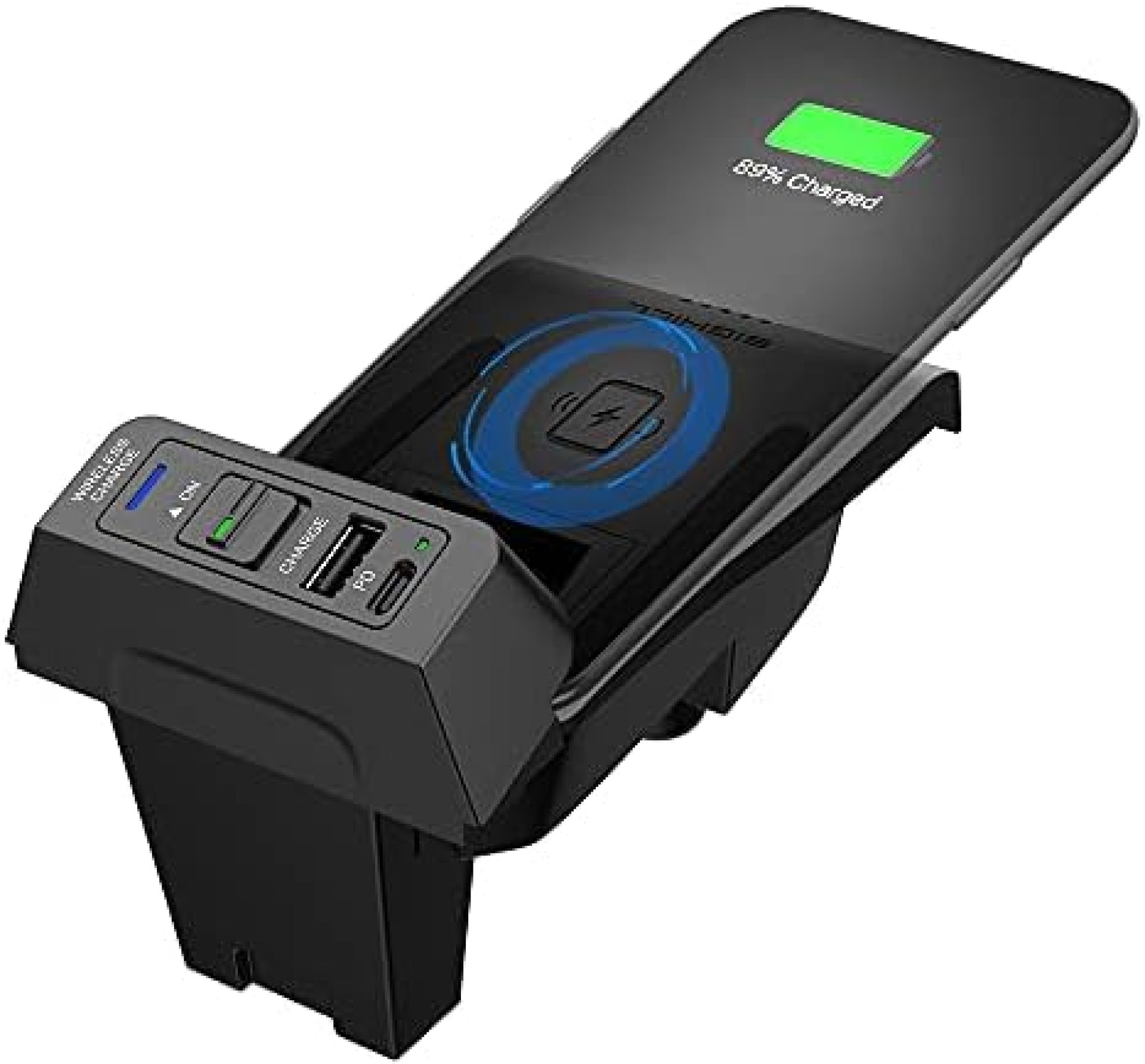 SIGHILL Wireless Car Phone Charger Compatible with Volvo Accessories for S60/ S90/ V60/ V90/ XC60/ XC90 All Models SPA XC90 Hybrid SPA Qi 15W MAX, 2-Port Type C with 18W PD and 12W QC3.0 SIGHILL Wireless Car Phone Charger Compatible with Volvo Accessories for S60/ S90/ V60/ V90/ XC60/ XC90 All Models SPA XC90 Hybrid SPA Qi 15W MAX, 2-Port Type C with 18W PD and 12W QC3.0