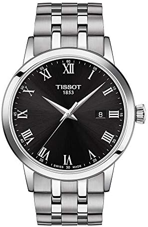 Tissot mens Classic Dream Stainless Steel Dress Watch Grey T1294101105300 Tissot mens Classic Dream Stainless Steel Dress Watch Grey T1294101105300