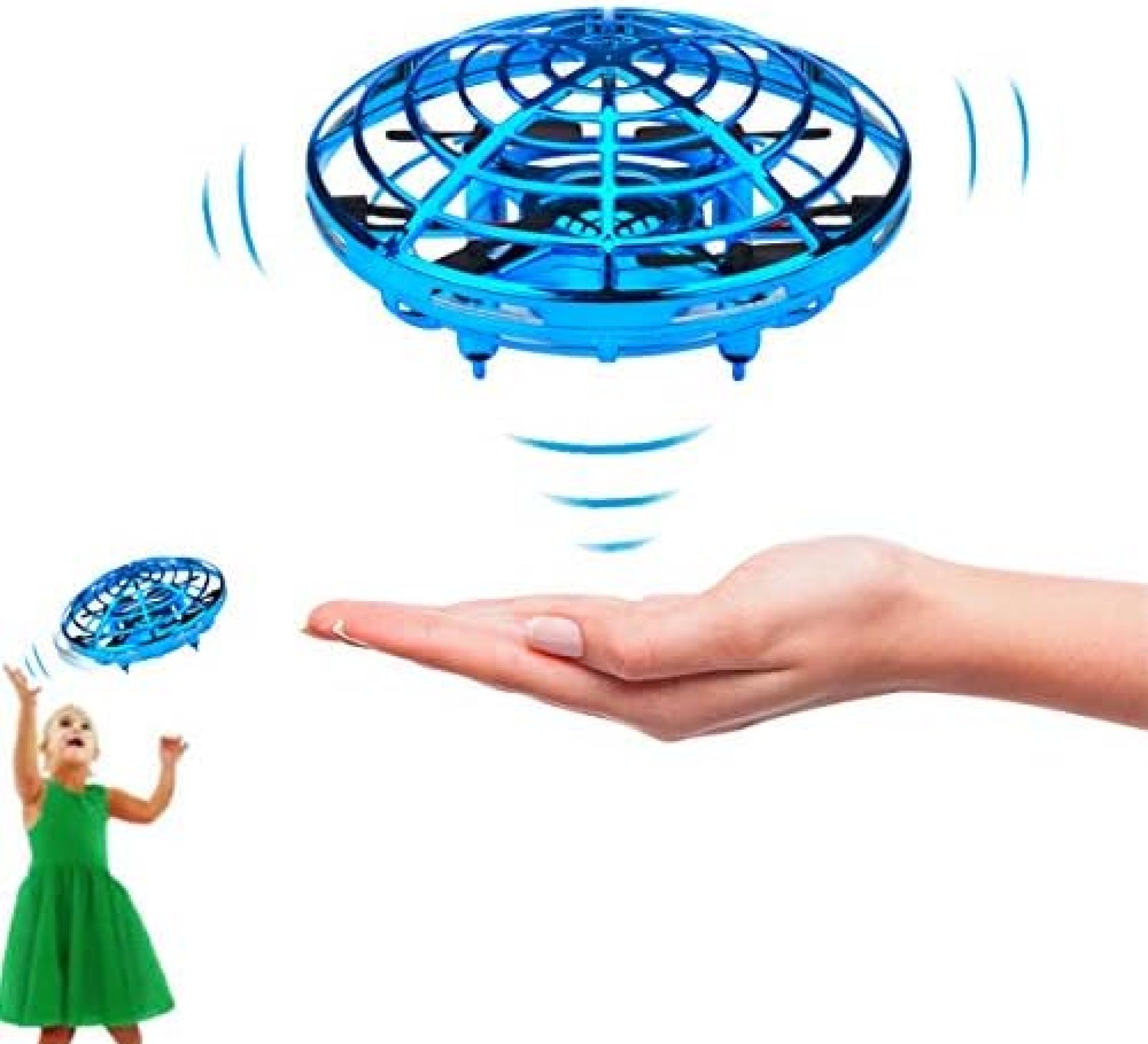 SENCLE Hand Operated Drones Flying Toys for Kids or Adults, Mini Helicopter Drone Toy for Boys, Easy Indoor UFO Flying Ball Drone Toys for 4,5,6,7,8,9,10,11,12 Years Old Boys or Girls SENCLE Hand Operated Drones Flying Toys for Kids or Adults, Mini Helicopter Drone Toy for Boys, Easy Indoor UFO Flying Ball Drone Toys for 4,5,6,7,8,9,10,11,12 Years Old Boys or Girls