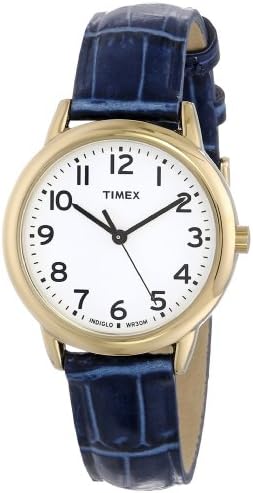 Timex Women’s Easy Reader Leather Strap 30mm Watch Timex Women’s Easy Reader Leather Strap 30mm Watch