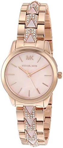 Michael Kors Runway Mercer Three-Hand Stainless Steel Watch Michael Kors Runway Mercer Three-Hand Stainless Steel Watch