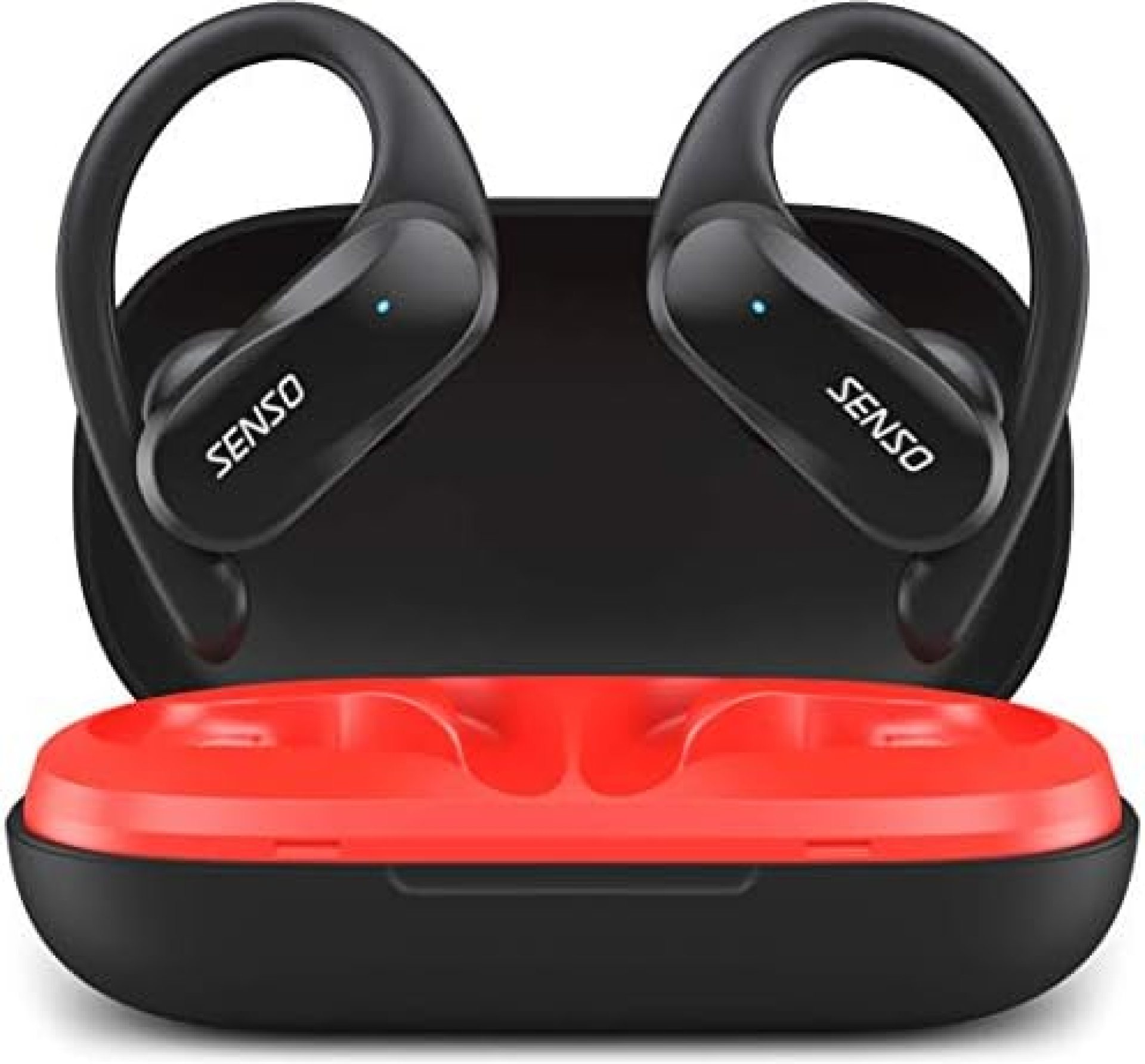 SENSO Wireless Earbuds – Bluetooth True Wireless Earphones – TWS Best Sport Headphones for Workout Noise Cancelling Sweatproof Ear Buds with Mic 40 Hours Playtime for iPhone, Running, Gym SENSO Wireless Earbuds – Bluetooth True Wireless Earphones – TWS Best Sport Headphones for Workout Noise Cancelling Sweatproof Ear Buds with Mic 40 Hours Playtime for iPhone, Running, Gym