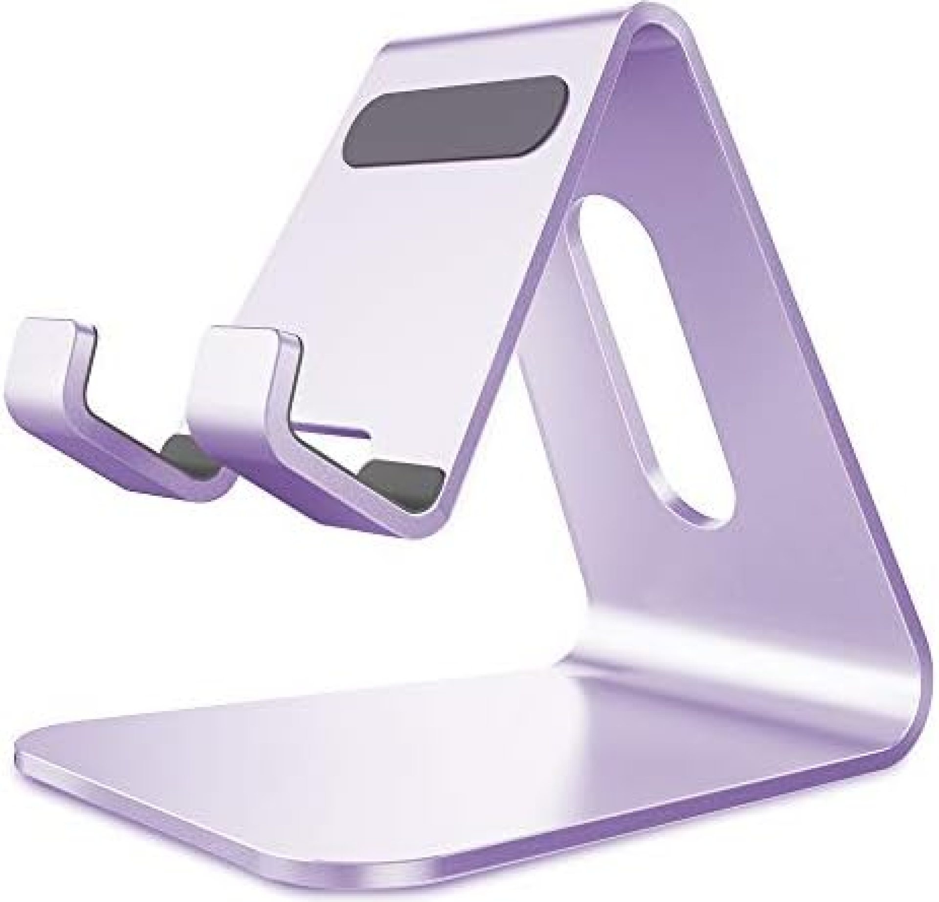 CreaDream Cell Phone Stand, Cradle, Holder,Aluminum Desktop Stand Compatible with Switch, All Smart Phone, iPhone 11 Pro Xs Max Xr X Se 8 7 6 6s Plus SE 5 5s-Purple CreaDream Cell Phone Stand, Cradle, Holder,Aluminum Desktop Stand Compatible with Switch, All Smart Phone, iPhone 11 Pro Xs Max Xr X Se 8 7 6 6s Plus SE 5 5s-Purple