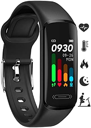 Fitness Tracker HR, Activity Fitness Trackers with Body Temperature Heart Rate Sleep Health Blood Pressure Monitor, IP68 Waterproof Calorie Steps Counter Tracker Pedometer Watch for Men Women Teens Fitness Tracker HR, Activity Fitness Trackers with Body Temperature Heart Rate Sleep Health Blood Pressure Monitor, IP68 Waterproof Calorie Steps Counter Tracker Pedometer Watch for Men Women Teens