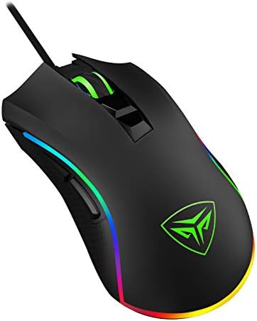 CP3 Gaming Mouse Wired 5000 DPI Adjustable PC Gaming Mouse with RGB Backlit 7 Programmable Buttons Ergonomic Computer Mice for Windows 7/8/10/XP Vista Linux CP3 Gaming Mouse Wired 5000 DPI Adjustable PC Gaming Mouse with RGB Backlit 7 Programmable Buttons Ergonomic Computer Mice for Windows 7/8/10/XP Vista Linux